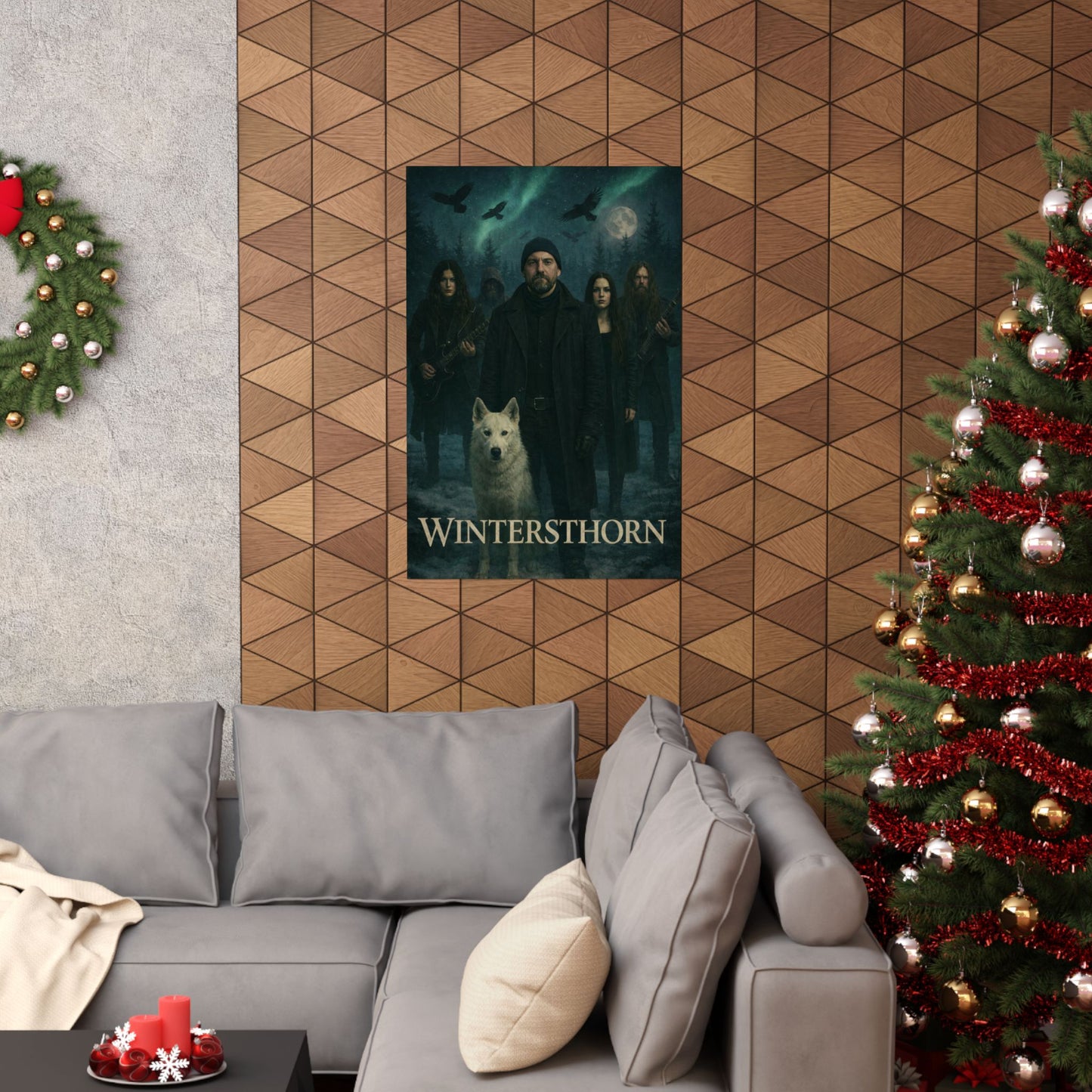 Wintersthorn Band Poster | Matte Vertical Film Art Print