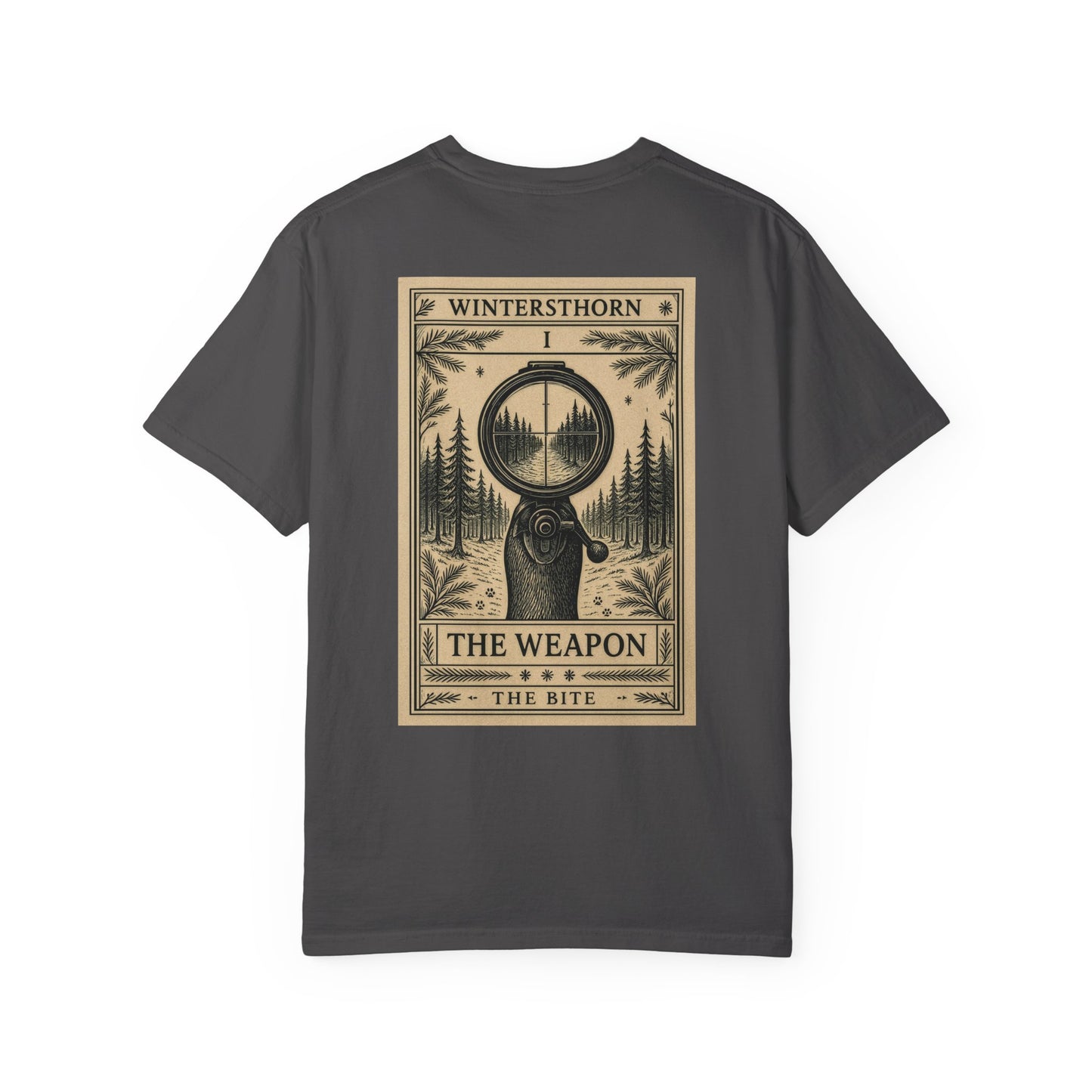 The Bite - 'The Weapon (I)' Tarot Card T-Shirt