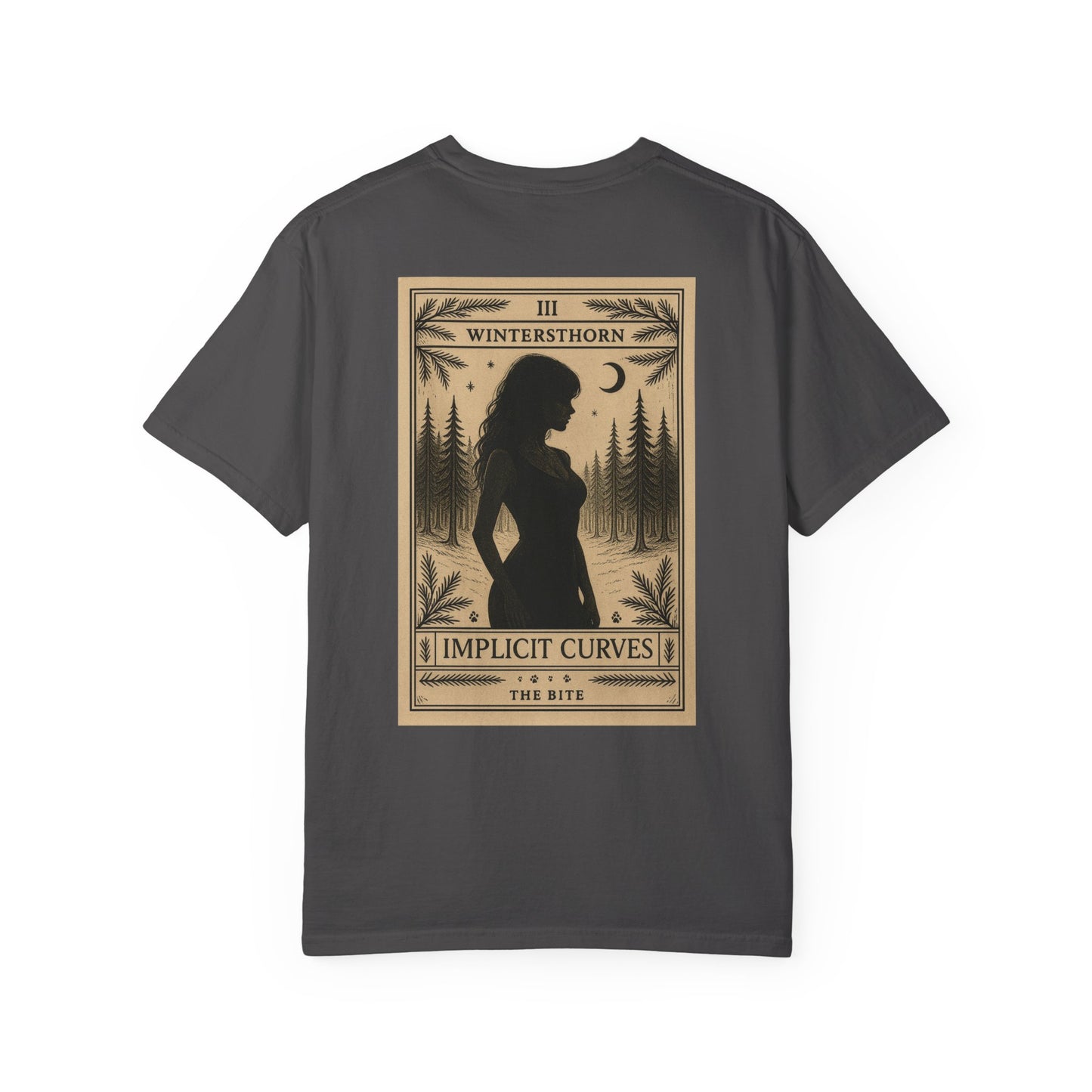 The Bite - 'Implicit Curves (III)' Tarot Card T-Shirt