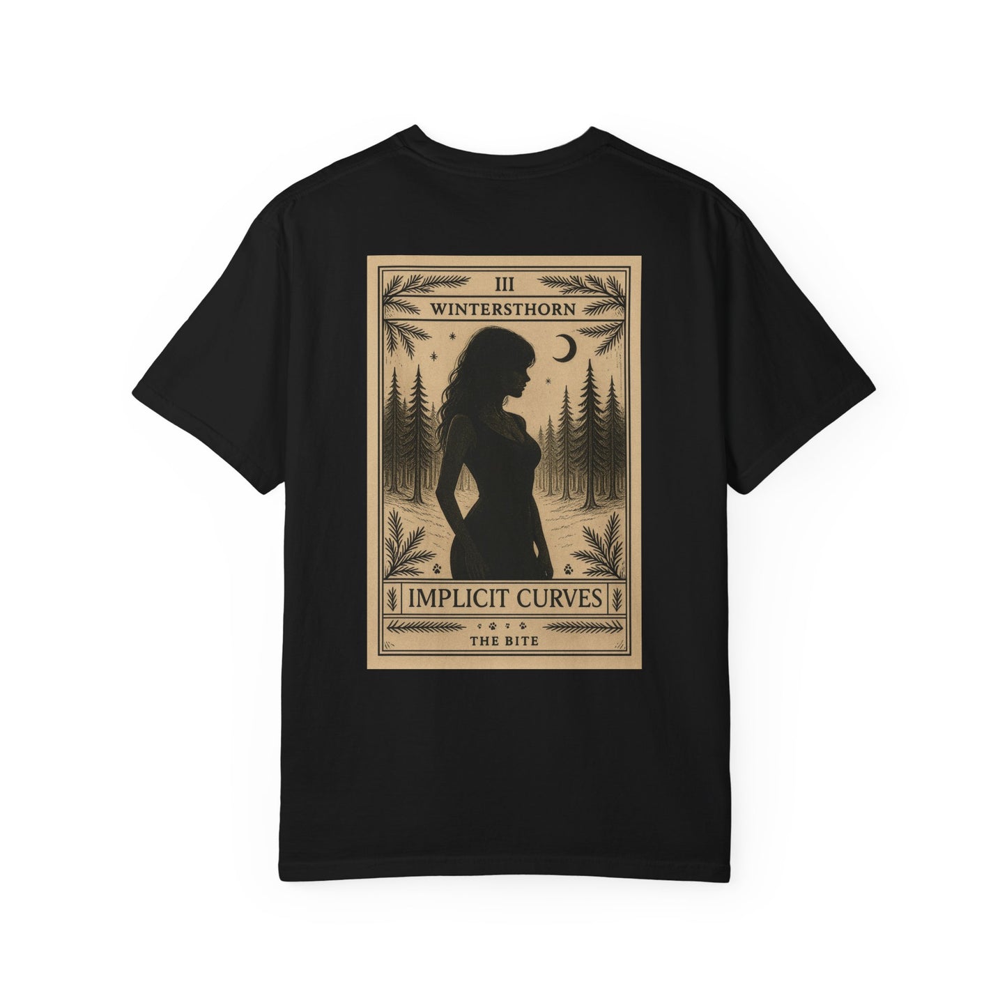 The Bite - 'Implicit Curves (III)' Tarot Card T-Shirt