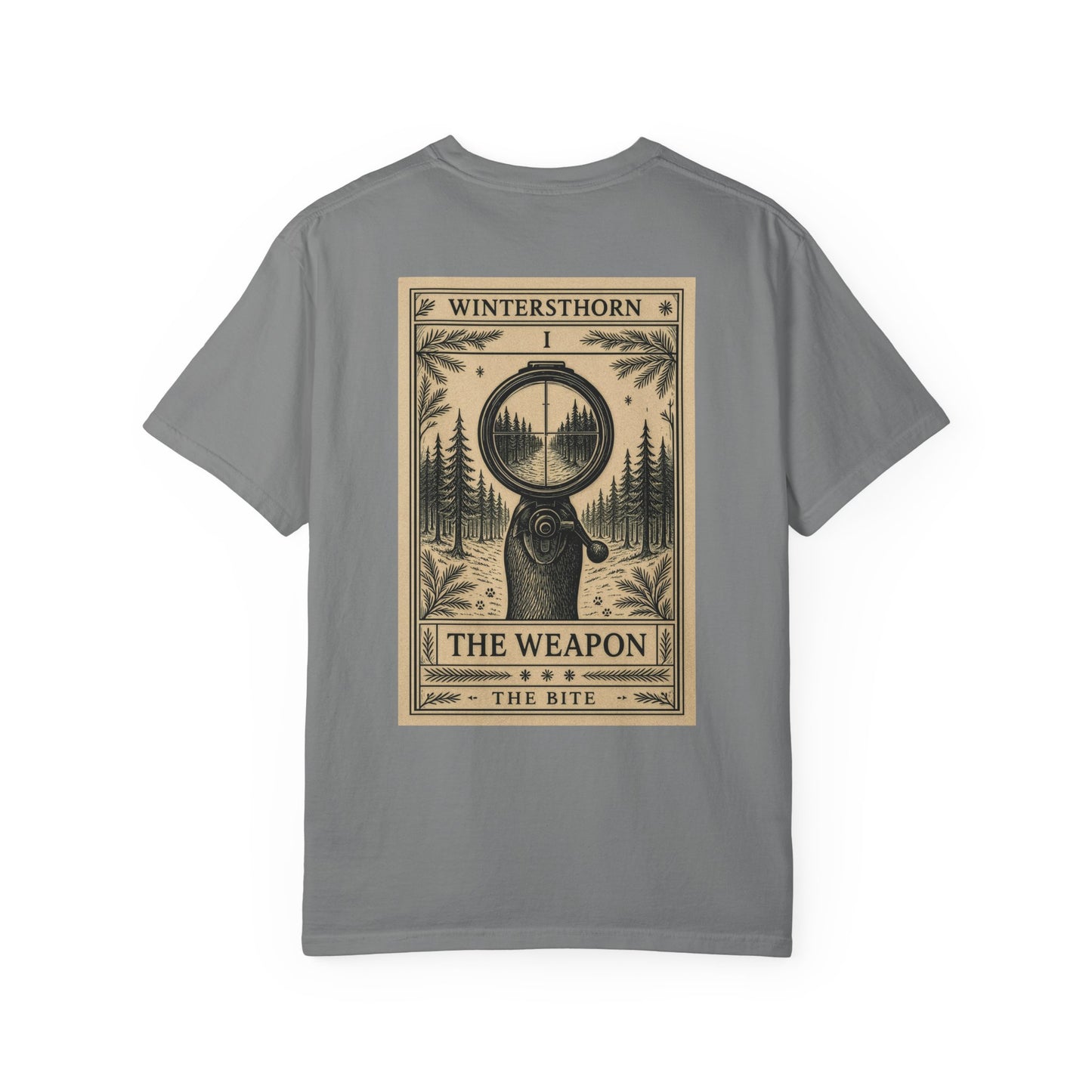 The Bite - 'The Weapon (I)' Tarot Card T-Shirt
