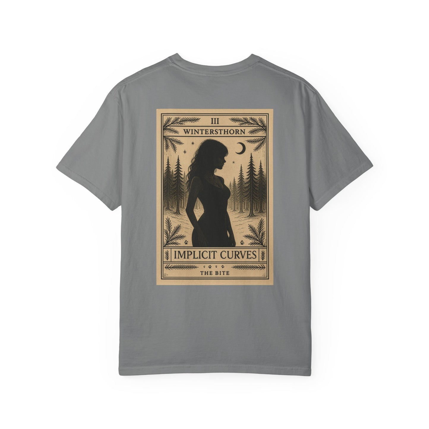 The Bite - 'Implicit Curves (III)' Tarot Card T-Shirt