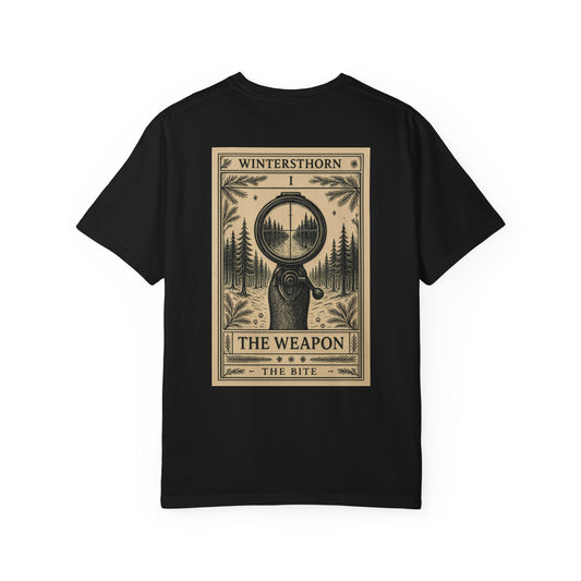 The Bite - 'The Weapon (I)' Tarot Card T-Shirt