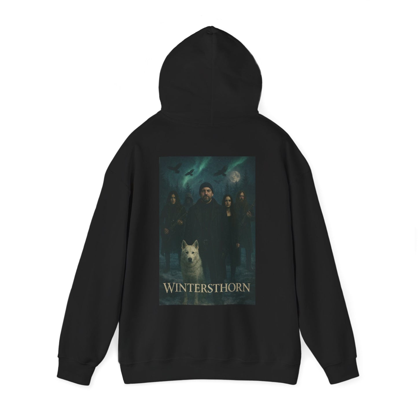 Hoodie - 'Wintersthorn' Band Art Pullover