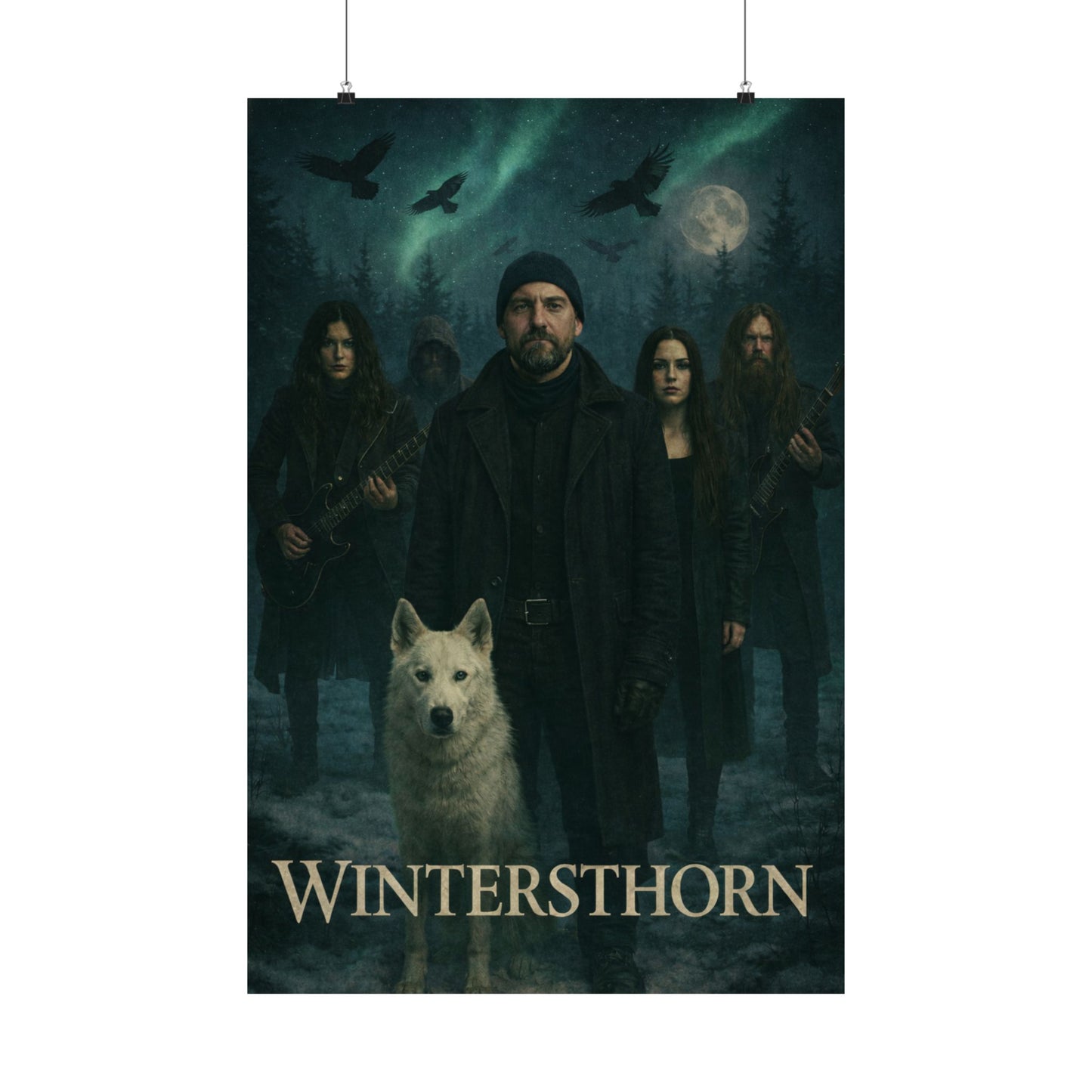 Wintersthorn Band Poster | Matte Vertical Film Art Print