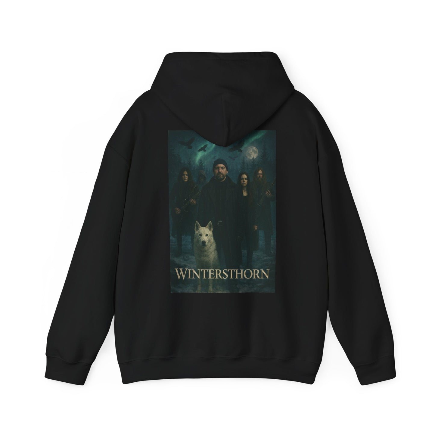 Hoodie - 'Wintersthorn' Band Art Pullover