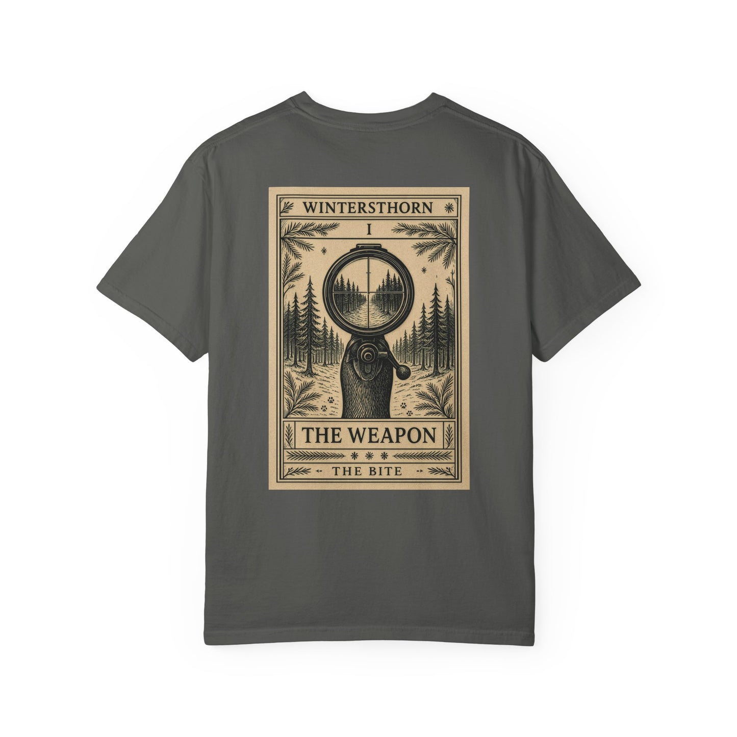 The Bite - 'The Weapon (I)' Tarot Card T-Shirt